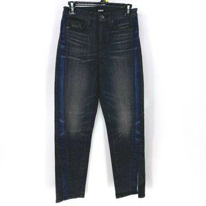 Hudson high rise zoeey jeans sz 28 straight crop reverie denim NWT